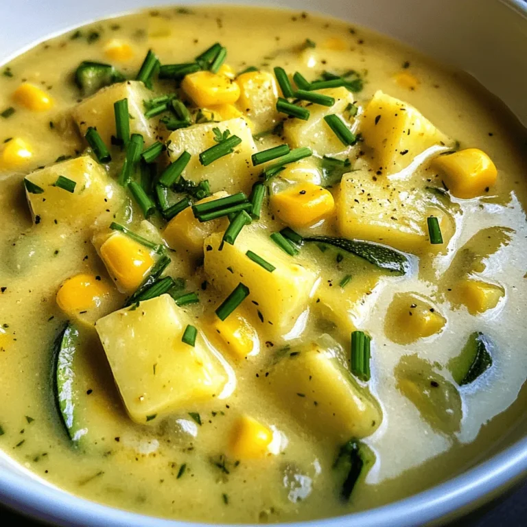As the sun shines brighter and the days grow longer, summer brings with it an array of vibrant flavors and fresh produce that can transform any meal into a celebration of the season. One of the best ways to embrace the bounty of summer is through a comforting bowl of chowder, and what better choice than a delightful Summer Corn and Zucchini Chowder? This dish not only encapsulates the essence of summer with its sweet corn and tender zucchini but also provides a nourishing option that is both satisfying and health-conscious.