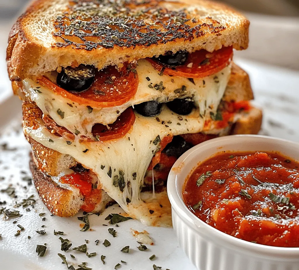 In the world of comfort food, few dishes can match the allure of a perfectly grilled cheese sandwich. This timeless classic, loved by both children and adults alike, has been a staple in households for generations. Its simplicity and satisfying taste make it a go-to option for a quick meal or a cozy snack. But what happens when you take this beloved dish and infuse it with the mouthwatering flavors of pizza? Enter the Pizza Grilled Cheese Delight—a culinary creation that marries the gooeyness of melted mozzarella, the zesty notes of marinara sauce, and the savory toppings of your favorite pizza, all nestled between two slices of crispy sourdough.