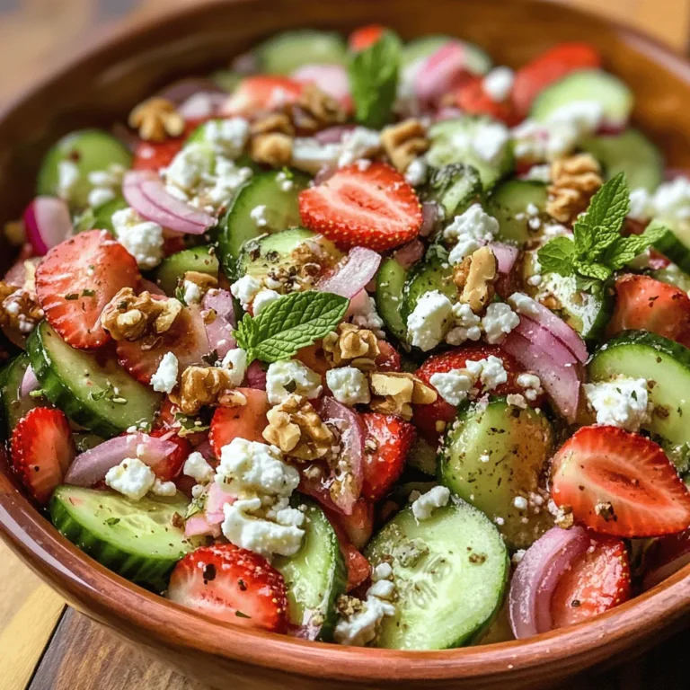What sets this salad apart is not just its delightful taste but also its impressive health benefits. Each ingredient plays a crucial role in not only enhancing the salad's flavor but also adding nutritional value.