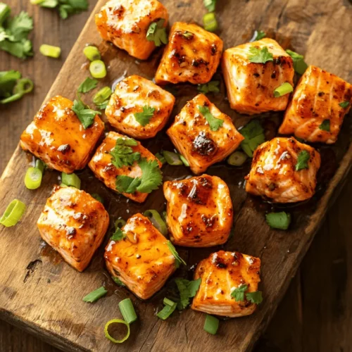 If you're looking for a quick, delectable dish that tantalizes the taste buds, look no further than Hot Honey Salmon Bites. This recipe perfectly encapsulates the growing trend of sweet and spicy flavor combinations that have taken contemporary cuisine by storm. As home cooks and food enthusiasts increasingly seek out bold flavors, the allure of sweet heat has never been more apparent. These Hot Honey Salmon Bites not only deliver a burst of flavor but also offer an impressive appearance, making them an ideal choice for various occasions—from casual weeknight dinners to elegant gatherings.