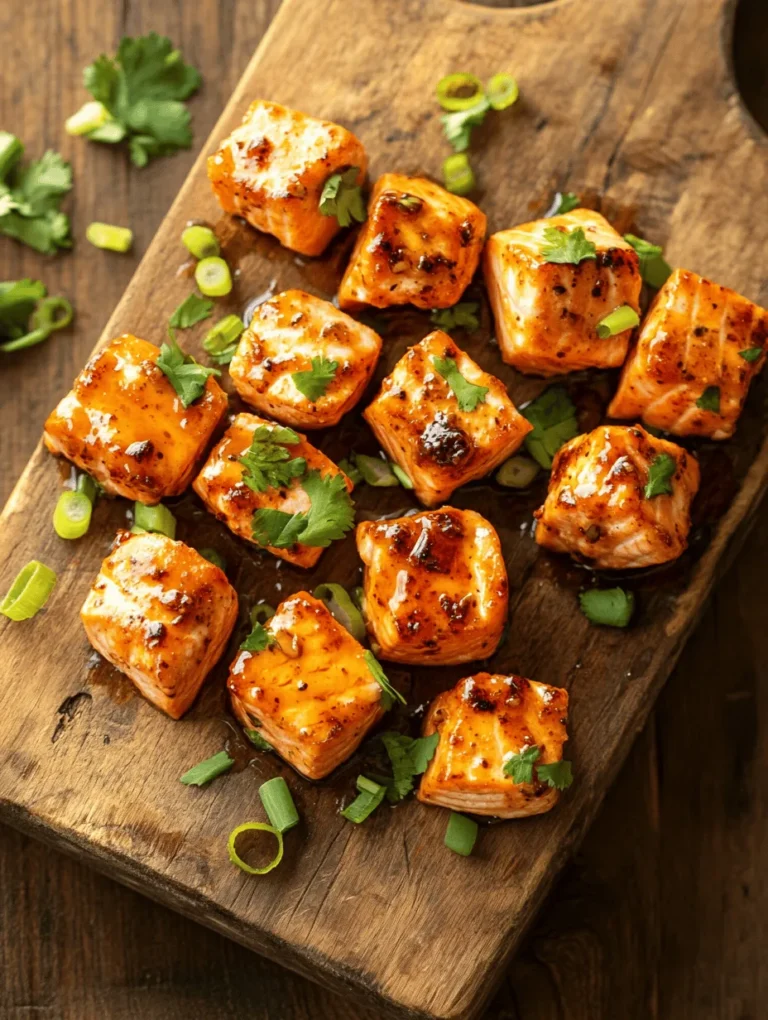 If you're looking for a quick, delectable dish that tantalizes the taste buds, look no further than Hot Honey Salmon Bites. This recipe perfectly encapsulates the growing trend of sweet and spicy flavor combinations that have taken contemporary cuisine by storm. As home cooks and food enthusiasts increasingly seek out bold flavors, the allure of sweet heat has never been more apparent. These Hot Honey Salmon Bites not only deliver a burst of flavor but also offer an impressive appearance, making them an ideal choice for various occasions—from casual weeknight dinners to elegant gatherings.