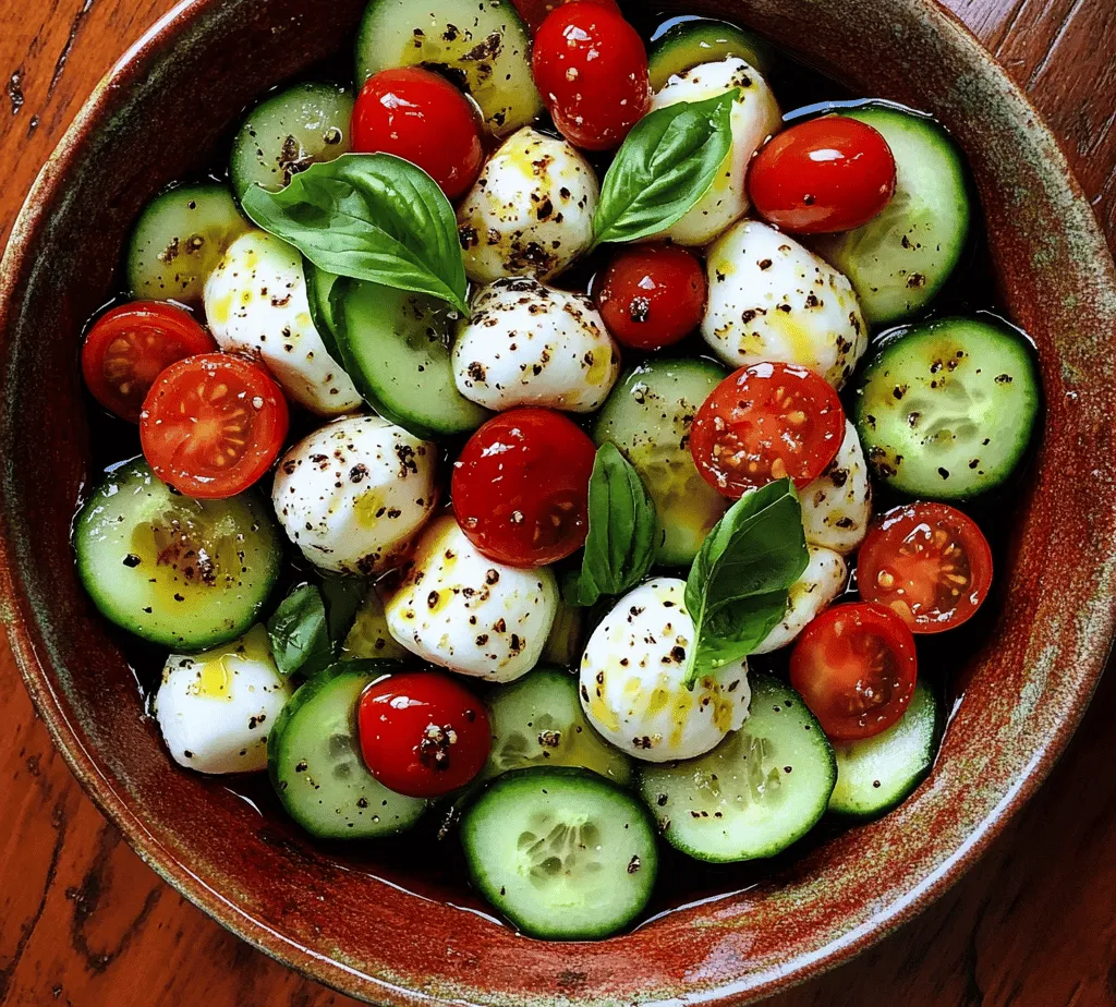 In the world of salads, few combinations are as refreshing and delightful as a Cucumber Caprese Salad. This dish marries the crispness of cucumbers with the creaminess of fresh mozzarella and the sweetness of cherry tomatoes, all enhanced by fragrant basil. The vibrant colors of this salad are not only visually appealing but also indicative of the fresh, wholesome ingredients that make it a go-to dish for many. In this article, we will explore the origins of the Caprese salad, the benefits of its fresh ingredients, and a step-by-step guide to crafting this delightful dish in just ten minutes. Perfect for a light lunch, a side dish, or a summer gathering, this salad is not only easy to prepare but also bursting with flavor.