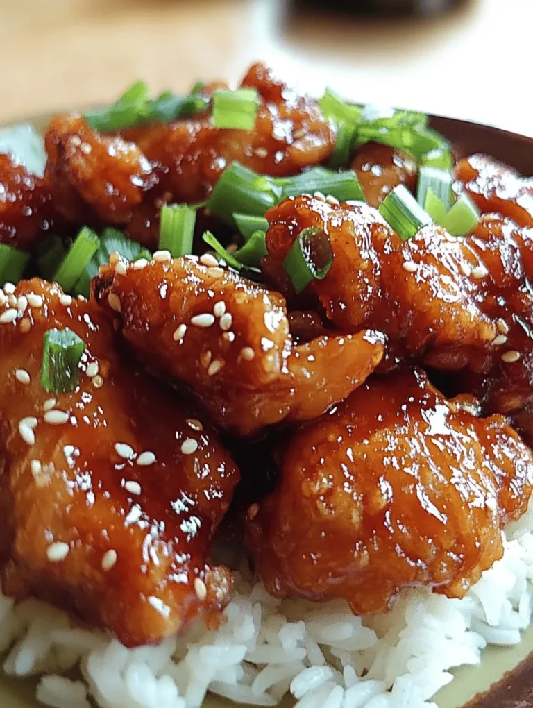 To truly appreciate the allure of Crispy Chinese Honey Garlic Chicken, it’s essential to understand the key ingredients that make this dish a standout. Each component plays a crucial role, contributing to the overall flavor profile and texture.
