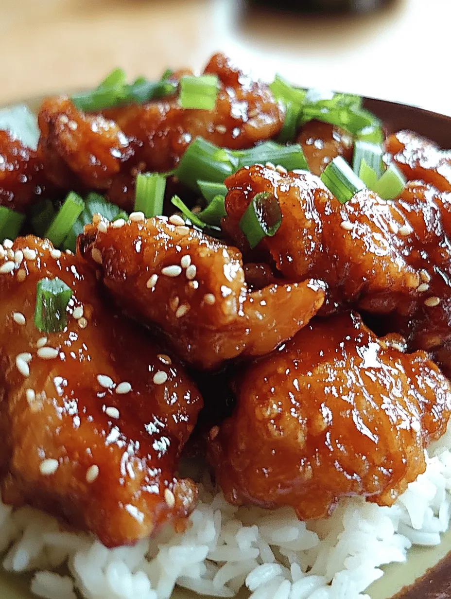 To truly appreciate the allure of Crispy Chinese Honey Garlic Chicken, it’s essential to understand the key ingredients that make this dish a standout. Each component plays a crucial role, contributing to the overall flavor profile and texture.