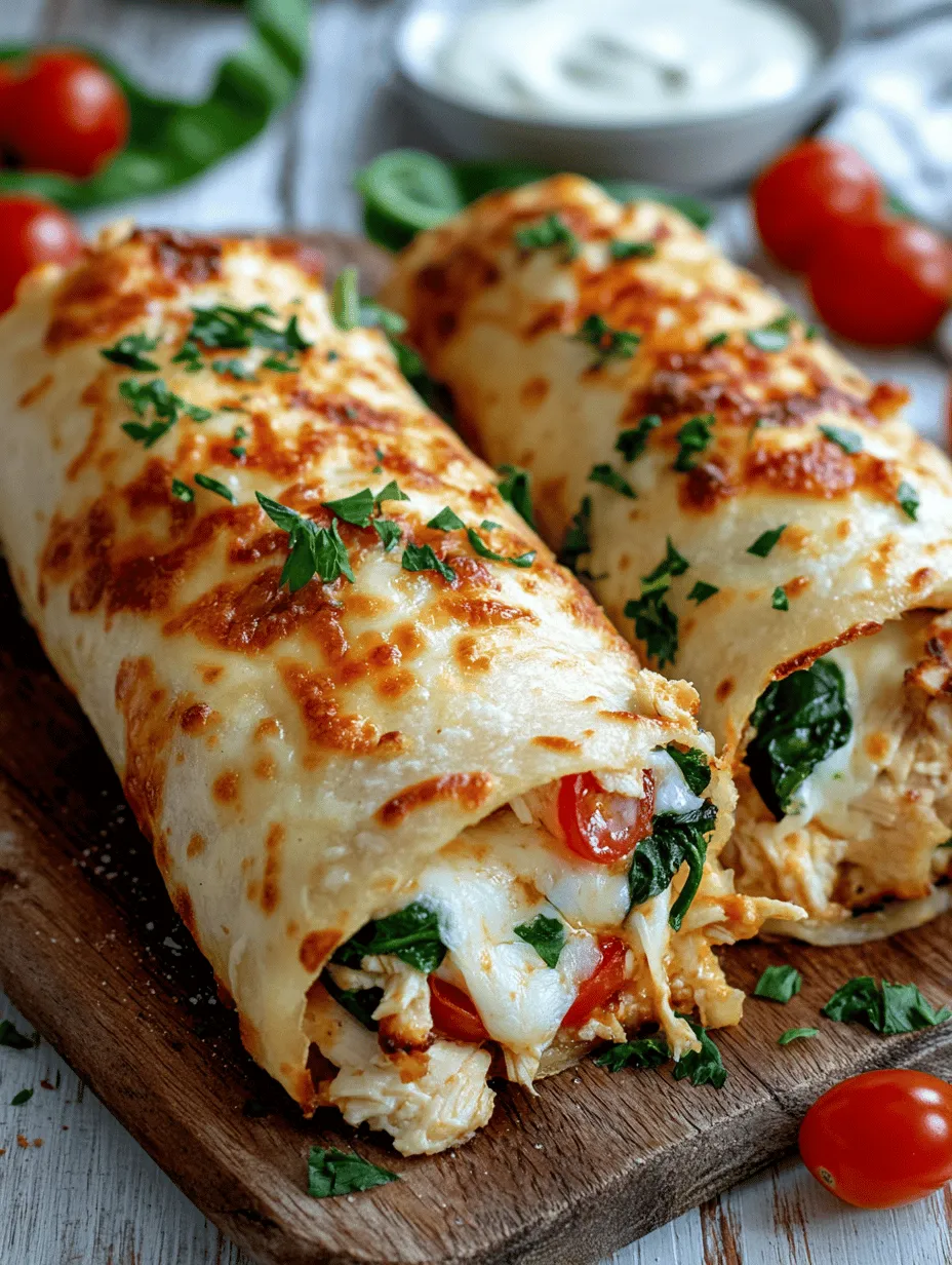 In the busy world we live in, finding convenient meal options that cater to the entire family can often feel like a daunting task. Enter the wrap: a versatile, tasty, and easy-to-prepare meal that has gained immense popularity among home cooks and food enthusiasts alike. Wraps can be filled with a variety of ingredients, making them a perfect blank canvas for creativity in the kitchen. Today, we're diving into a mouthwatering recipe that is sure to become a family favorite—Cheesy Garlic Chicken Wraps.