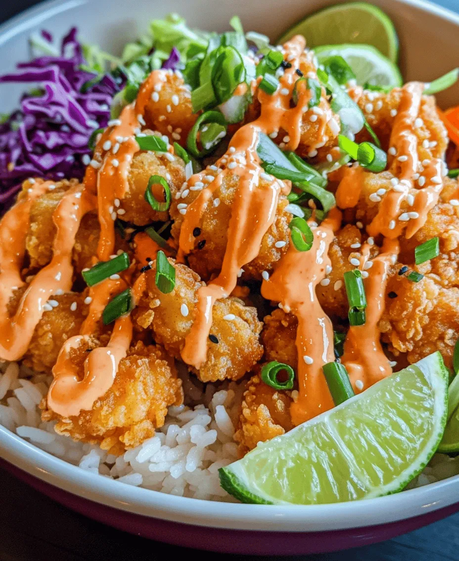 The Bang Bang Chicken Bowl is a delightful fusion dish that has taken the culinary world by storm, particularly in Asian-inspired cuisine. This vibrant dish combines crispy, tender chicken with fluffy jasmine rice, fresh vegetables, and a tantalizing sauce that hits all the right flavor notes. Originating from the blend of Asian flavors and Western culinary practices, the Bang Bang Chicken Bowl is an ideal representation of how diverse ingredients can come together to create a satisfying and visually appealing meal.