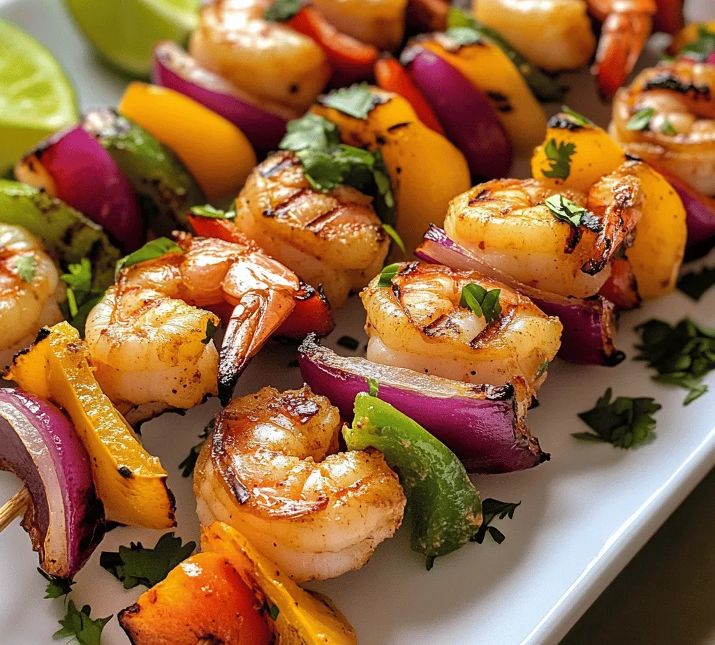 As the sun shines brightly and the temperatures rise, summer beckons us to embrace the outdoors, and what better way to do that than with a plate of juicy grilled shrimp kabobs? These kabobs are not just a meal; they are a celebration of vibrant flavors and the joys of outdoor cooking. The combination of succulent shrimp marinated in a zesty Margarita-inspired mixture captures the essence of summer in every bite. The tangy lime, smooth tequila, and sweet orange liqueur make for a refreshing flavor profile that pairs beautifully with the smoky char from the grill.