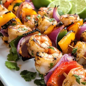 As the sun shines brightly and the temperatures rise, summer beckons us to embrace the outdoors, and what better way to do that than with a plate of juicy grilled shrimp kabobs? These kabobs are not just a meal; they are a celebration of vibrant flavors and the joys of outdoor cooking. The combination of succulent shrimp marinated in a zesty Margarita-inspired mixture captures the essence of summer in every bite. The tangy lime, smooth tequila, and sweet orange liqueur make for a refreshing flavor profile that pairs beautifully with the smoky char from the grill.
