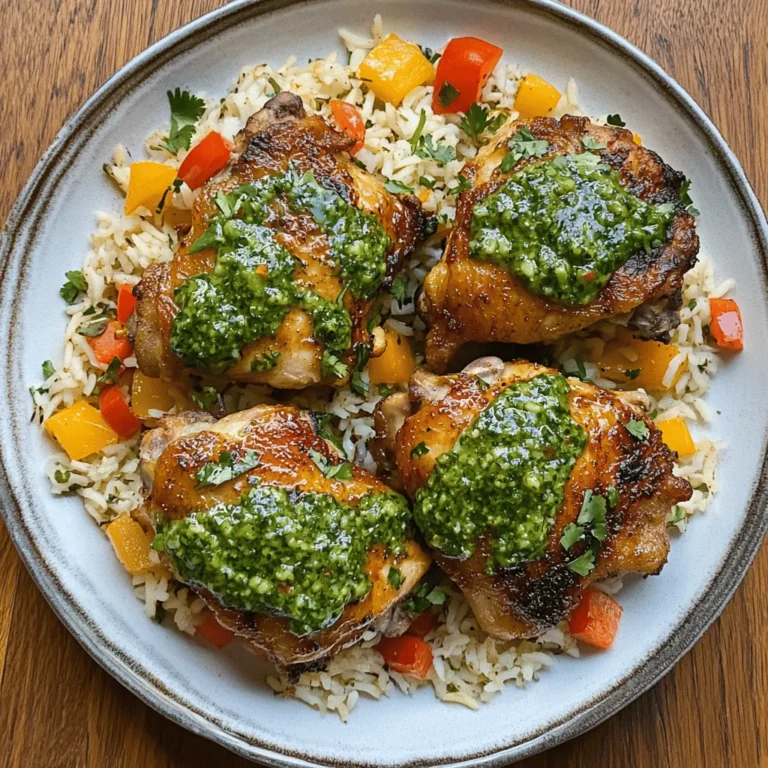 Peruvian cuisine is a vibrant tapestry woven from diverse cultural influences, including Indigenous, Spanish, African, and Asian. This rich culinary heritage is celebrated for its bold flavors, fresh ingredients, and the harmonious blend of spices that create dishes bursting with character. Among the many treasures of Peruvian cooking, one dish stands out for its comforting essence and delightful taste: Peruvian Chicken and Rice with Green Sauce.