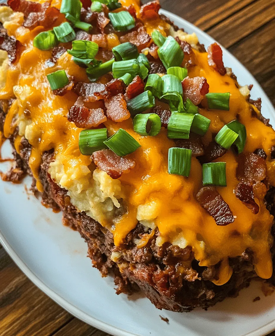 Comfort food holds a special place in everyone's heart, evoking feelings of warmth, nostalgia, and satisfaction. These are the dishes that remind us of home, family gatherings, and the simple joys of sharing a meal with loved ones. Among the myriad of comfort foods, meatloaf stands out as a quintessential American classic—filling, hearty, and endlessly versatile. Today, we take this beloved dish a step further with the Ultimate Loaded Potato Meatloaf. This innovative recipe combines the rich, savory flavors of traditional meatloaf with the creamy, indulgent goodness of loaded potatoes, creating a meal that is both comforting and exciting.