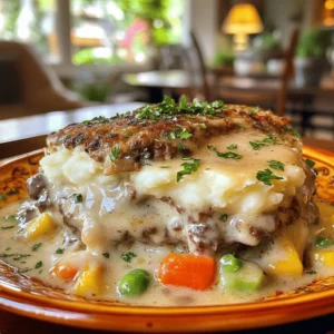 Explore the comforting and hearty world of Amish cuisine with this delightful recipe for Amish Hamburger Steak Bake. This dish brings together the rich flavors of seasoned ground beef, creamy mushroom sauce, and fluffy mashed potatoes, making it a perfect family dinner option. Easy to prepare and incredibly satisfying, this recipe is accessible for cooks of all skill levels. Whether you’re a seasoned chef or just starting, the Amish Hamburger Steak Bake promises a fulfilling dining experience that evokes warmth and tradition.