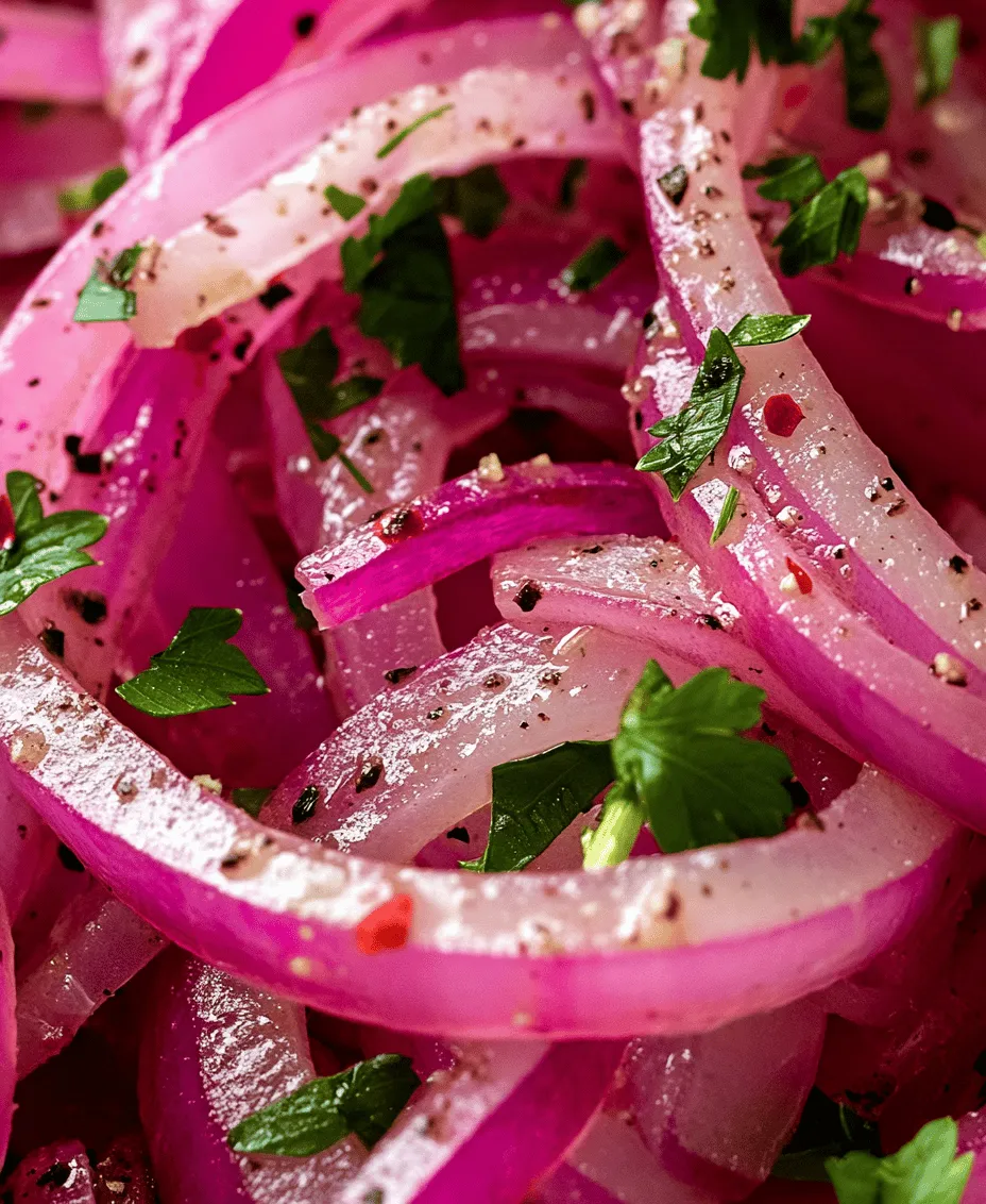 When looking for a dish that combines simplicity and vibrant flavor, Zesty Sumac Onions stand out as a delightful option. This dish captures the essence of Middle Eastern cuisine, where fresh ingredients and bold flavors come together to create something truly special. The appeal of Zesty Sumac Onions lies not only in their tangy and slightly sweet profile but also in their versatility. Whether served as a side dish, a salad topping, or a garnish for grilled meats, these onions can elevate any meal with their striking taste and visual appeal.
