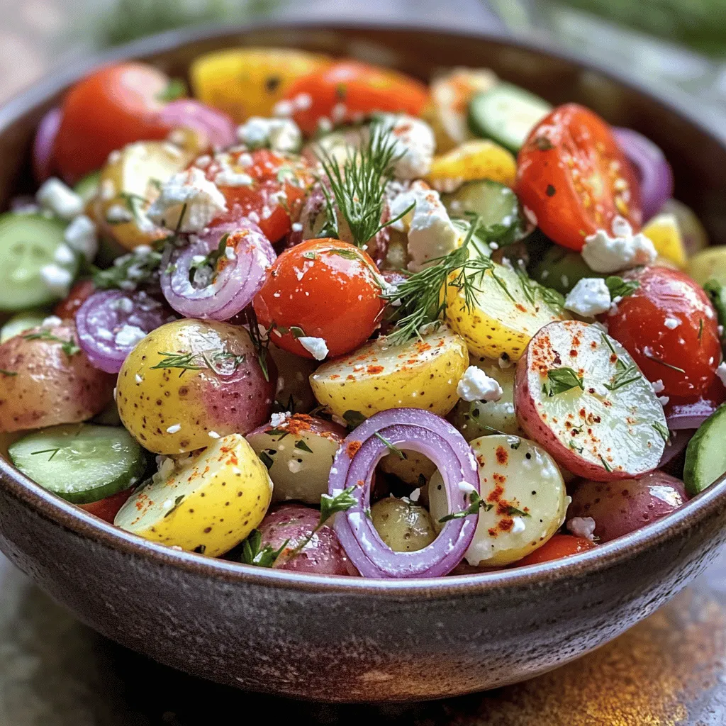 In the world of side dishes, potato salad often holds a special place at gatherings and family events. It's a classic recipe that has graced many picnics, barbecues, and holiday dinners, often evoking memories of family recipes passed down through generations. However, if you’re looking to break away from traditional flavors and textures, this vibrant and flavorful twist on potato salad offers a refreshing alternative that will tantalize your taste buds.