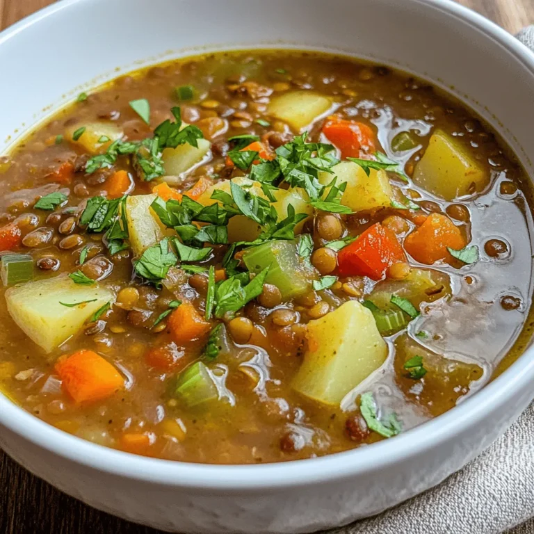 To create a delicious hearty lentil and potato soup, it's essential to understand the key ingredients that contribute to its flavor and nutritional value. Let’s break down these components:
