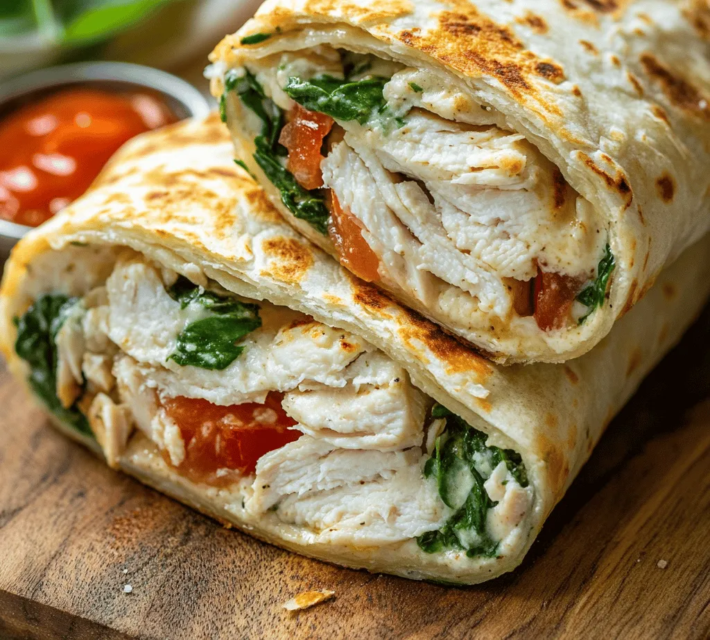 To create the perfect Cheesy Garlic Chicken Wraps, it's essential to understand the role of each ingredient in this delicious recipe. Each component contributes to the overall flavor and texture, ensuring that the final product is nothing short of delightful.