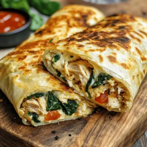To create the perfect Cheesy Garlic Chicken Wraps, it's essential to understand the role of each ingredient in this delicious recipe. Each component contributes to the overall flavor and texture, ensuring that the final product is nothing short of delightful.