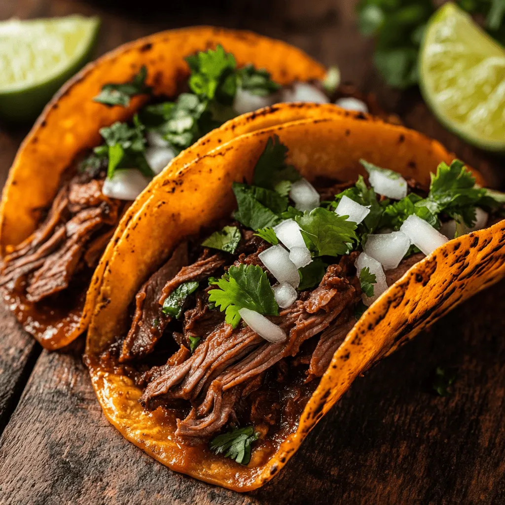Dive into the rich and savory world of Birria Tacos, a beloved dish from Mexico that has captured the hearts and taste buds of food enthusiasts around the globe. Known for their tender, flavorful meat and vibrant accompaniments, these tacos offer a delightful blend of spices and textures. In this article, we will explore the origins of Birria, the importance of each ingredient, and provide a step-by-step guide to creating your own mouthwatering Birria Tacos at home. Whether you are a seasoned cook or a beginner, this recipe is sure to impress.