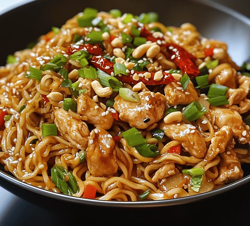 Kung Pao Chicken Noodles is a delightful and satisfying dish that marries the rich flavors of traditional Kung Pao Chicken with the comfort of noodles. This dish has gained immense popularity among food enthusiasts and home cooks alike, thanks to its unique combination of savory, sweet, and spicy elements. With tender chicken, vibrant vegetables, and perfectly cooked noodles, Kung Pao Chicken Noodles is a well-rounded meal that showcases the best of Asian cuisine.