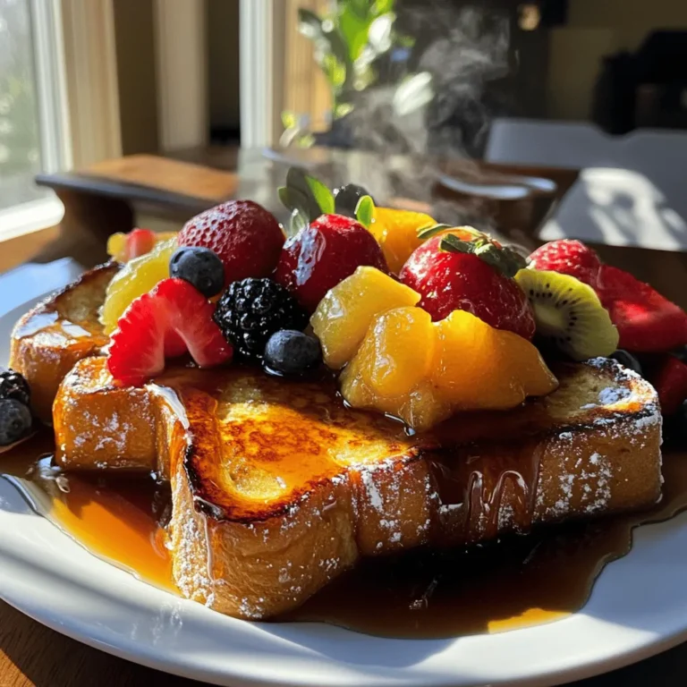 French toast is a beloved breakfast dish that has graced tables across the world for generations. Its enticing aroma and golden-brown appearance have made it a staple in many households, especially during leisurely weekend brunches. But what if you could elevate this classic dish into something truly extraordinary? Enter the Caramelized Delight French Toast—a recipe that not only pays homage to the traditional French toast but also introduces a delightful twist through the magic of caramelization.
