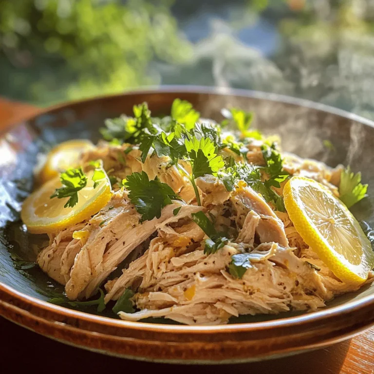 In the ever-evolving landscape of culinary techniques, slow cooking has emerged as a beloved method among home cooks. This approach not only simplifies meal preparation but also enhances flavors, allowing ingredients to meld beautifully over time. For busy weeknights or special occasions, slow cooking provides a convenient solution to deliver delicious and satisfying meals with minimal effort. One standout recipe that embodies the essence of slow cooking is Zesty Lemon Herb Chicken.